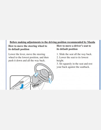 2016 - 2019 mazda atenza owners quick guide